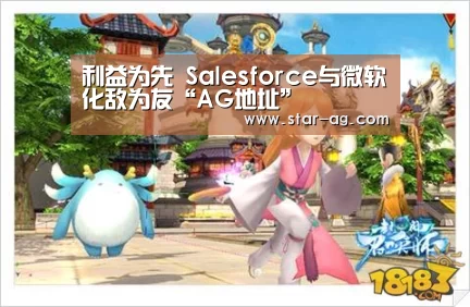 利益为先 Salesforce与微软化敌为友“AG地址”(图2) AG视讯